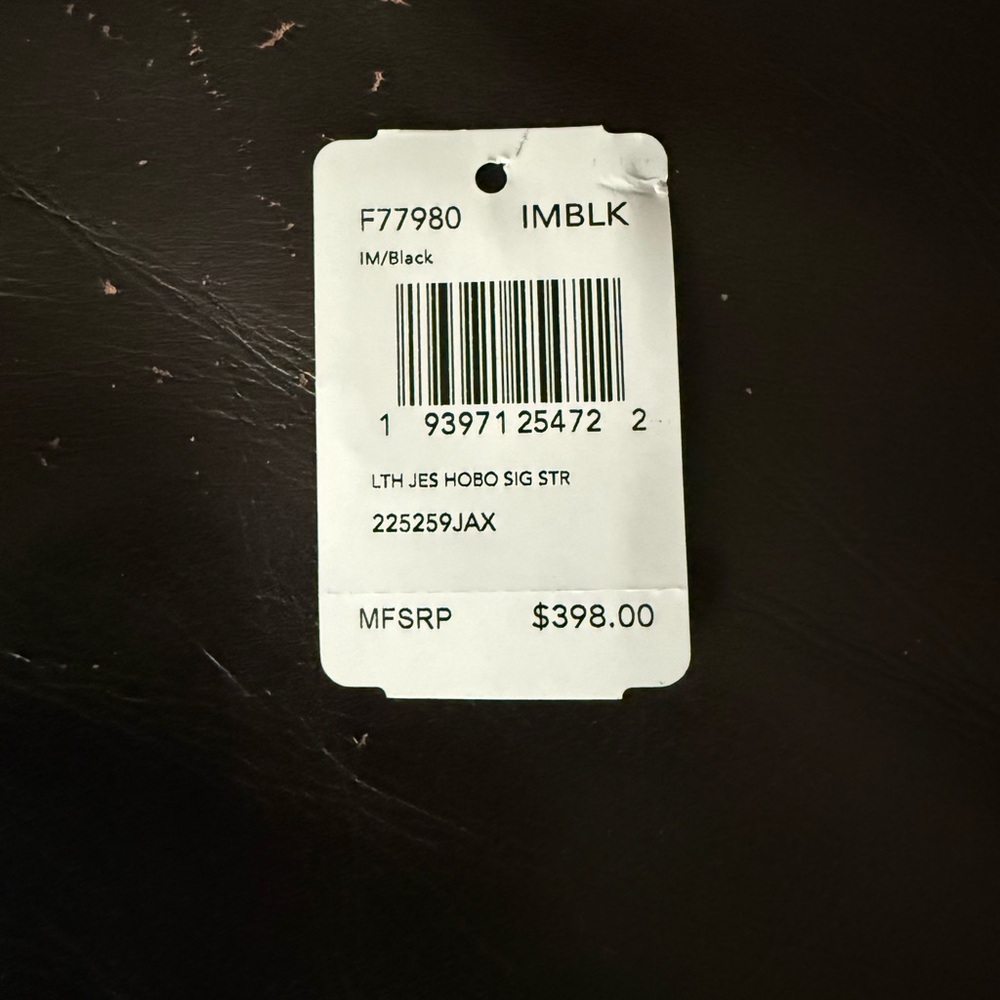 Coach Black Jess Leather Hobo with Gold Details - Picture 6 of 9